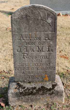 ROBERTS, ALVION A - Blount County, Alabama | ALVION A ROBERTS - Alabama Gravestone Photos