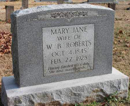 ROBERTS, MARY JANE - Blount County, Alabama | MARY JANE ROBERTS - Alabama Gravestone Photos