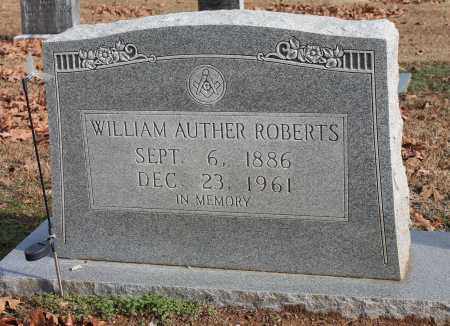 ROBERTS, WILLIAM AUTHER - Blount County, Alabama | WILLIAM AUTHER ROBERTS - Alabama Gravestone Photos