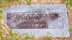 LONG, THOMAS AUGUSTUS - Choctaw County, Alabama | THOMAS AUGUSTUS LONG - Alabama Gravestone Photos