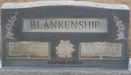 BLANKENSHIP, WILLIAM ROBERT - Colbert County, Alabama | WILLIAM ROBERT BLANKENSHIP - Alabama Gravestone Photos