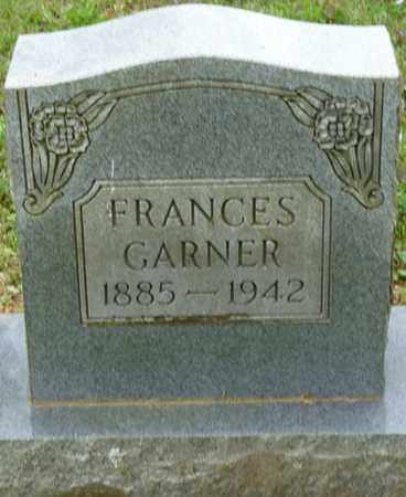 GARNER, FRANCES - Colbert County, Alabama | FRANCES GARNER - Alabama Gravestone Photos