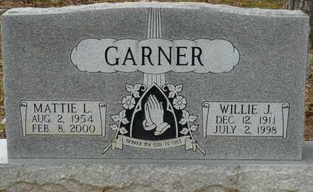 GARNER, WILLIE J - Colbert County, Alabama | WILLIE J GARNER - Alabama Gravestone Photos