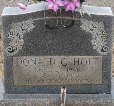 HOLT, DONALD CORNELIUS - Colbert County, Alabama | DONALD CORNELIUS HOLT - Alabama Gravestone Photos