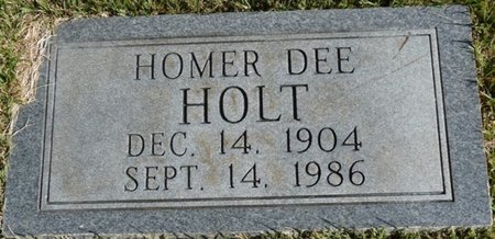 HOLT, HOMER DEE - Colbert County, Alabama | HOMER DEE HOLT - Alabama Gravestone Photos