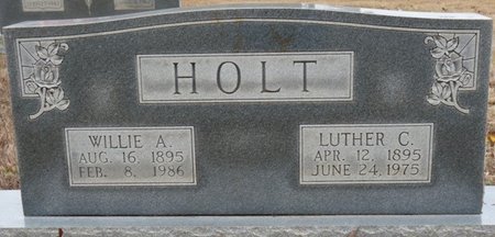 HOLT, WILLIE ANNA - Colbert County, Alabama | WILLIE ANNA HOLT - Alabama Gravestone Photos