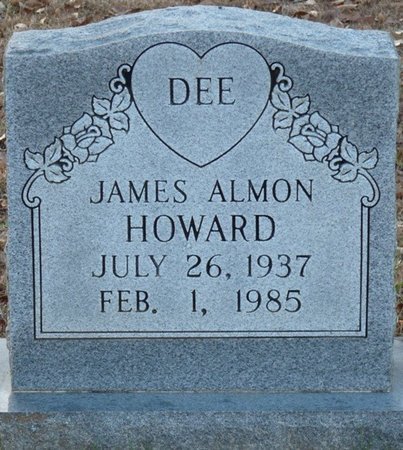 HOWARD, JAMES ALMON - Colbert County, Alabama | JAMES ALMON HOWARD - Alabama Gravestone Photos
