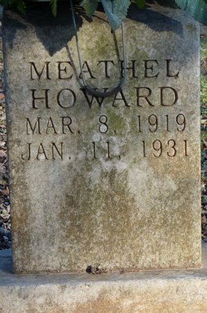 HOWARD, MEATHEL - Colbert County, Alabama | MEATHEL HOWARD - Alabama Gravestone Photos