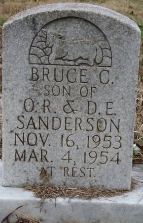 SANDERSON, BRUCE C - Colbert County, Alabama | BRUCE C SANDERSON - Alabama Gravestone Photos