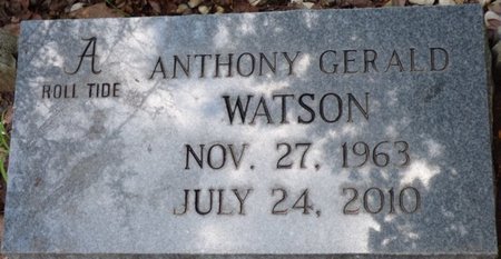 WATSON, ANTHONY GERALD - Colbert County, Alabama | ANTHONY GERALD WATSON - Alabama Gravestone Photos