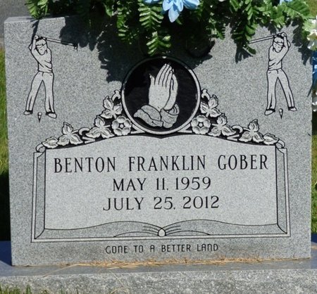 GOBER, BENTON FRANKLIN - Franklin County, Alabama | BENTON FRANKLIN GOBER - Alabama Gravestone Photos