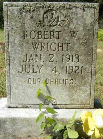 WRIGHT, ROBERT W - Marshall County, Alabama | ROBERT W WRIGHT - Alabama Gravestone Photos