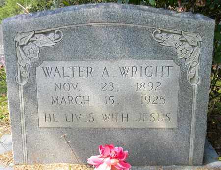 WRIGHT, WALTER A - Marshall County, Alabama | WALTER A WRIGHT - Alabama Gravestone Photos