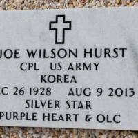 Joe Wilson HURST (VETERAN KOR)