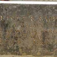 Clarence R SIMPSON (VETERAN WWII)