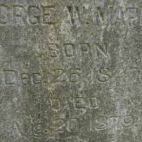 George W MAPLES (CLOSEUP)