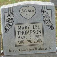 Mary Lee THOMPSON