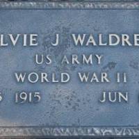 Alvie Jackson (NEW) WALDREP  JR (VETERAN WWII)