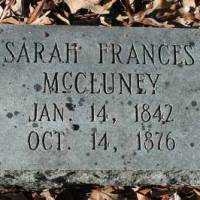 Sarah Frances MCCLUNEY