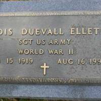 Odis Duevall (NEW) ELLETT (VETERAN WWII)