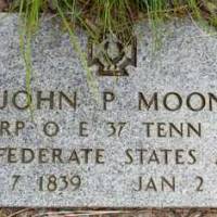 John Peter (NEW) MOON SR (VETERAN CSA)
